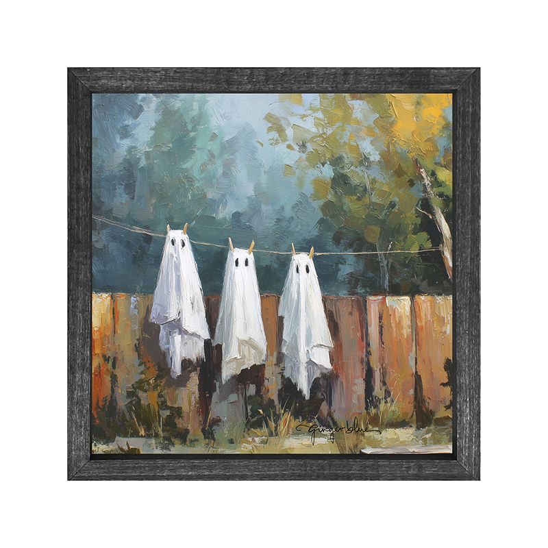 Ghost Costumes Drying