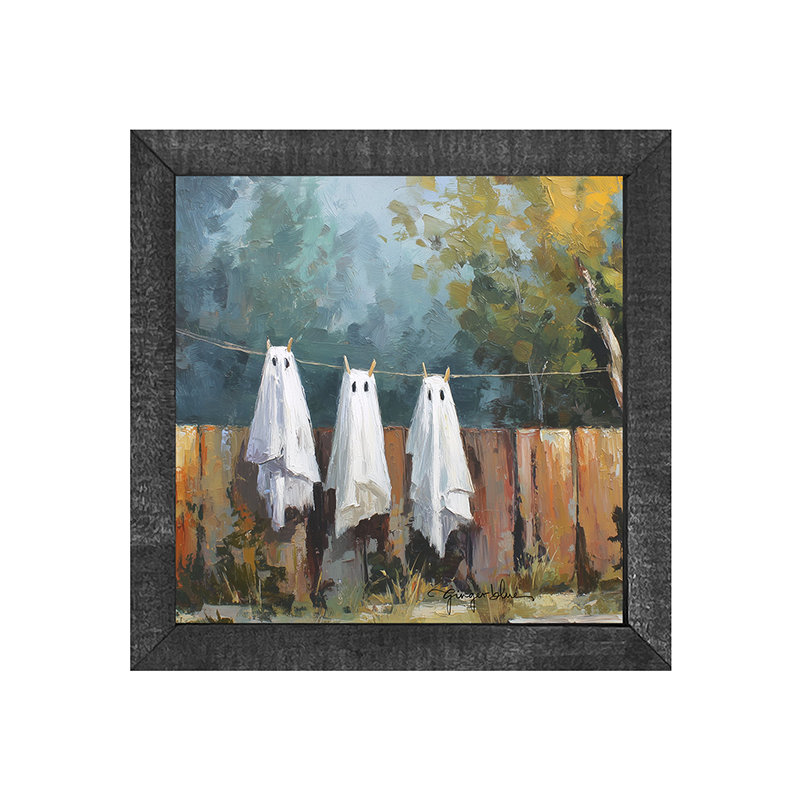 Ghost Costumes Drying