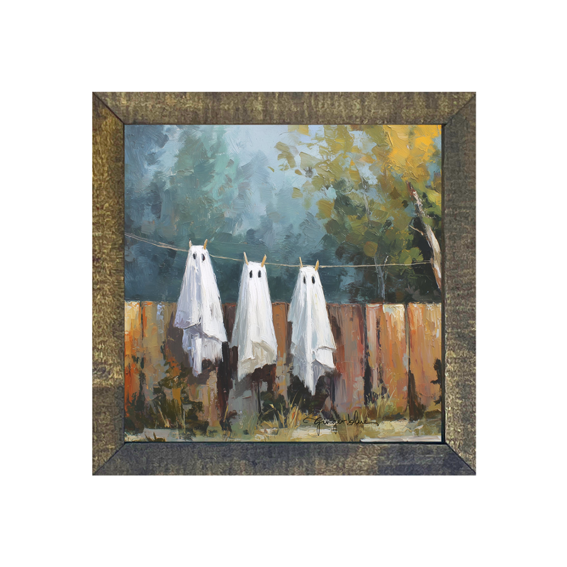Ghost Costumes Drying