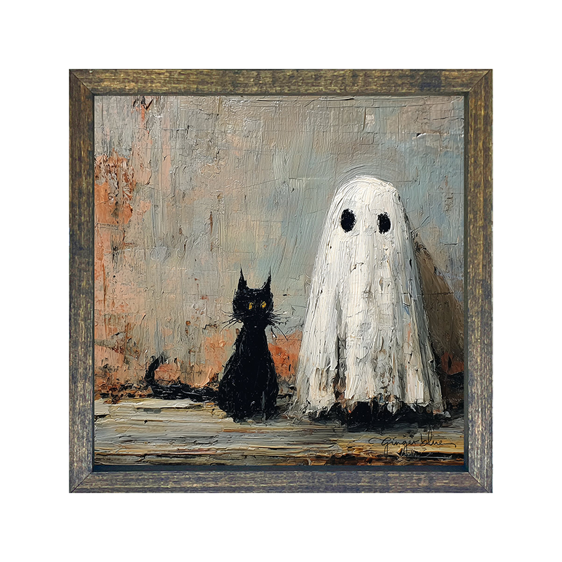 Black Cat and Ghost