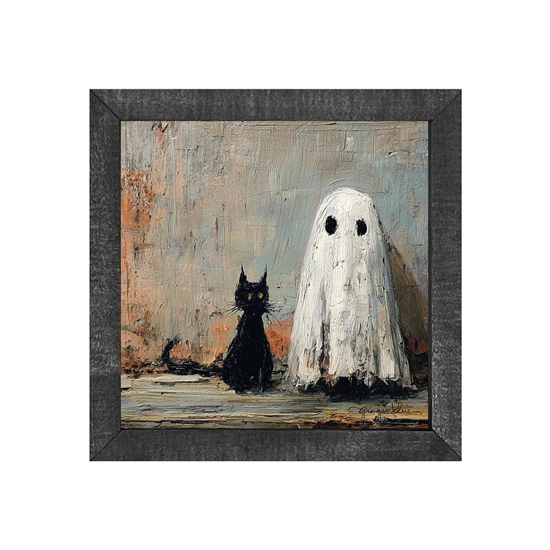Black Cat and Ghost