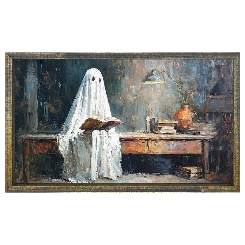 Reading Ghost - Horizontal Frame