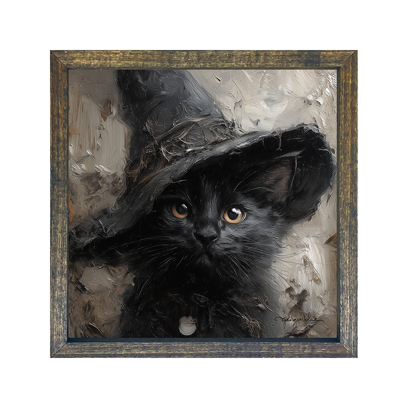 Witch Hat Black Cat