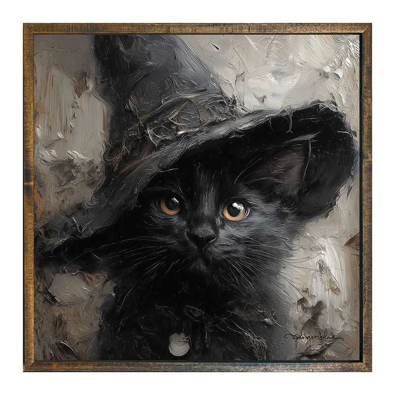 Witch Hat Black Cat