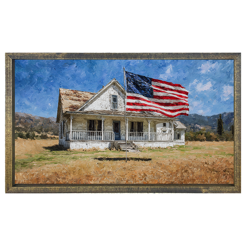 Fourth of July in the Country - Horizontal Frame