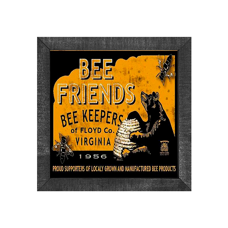Bee Friends Honey Label