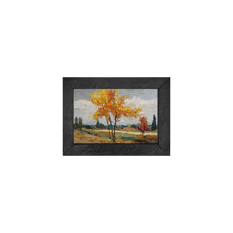 Autumn Country - Scenic Fields - Horizontal Frame