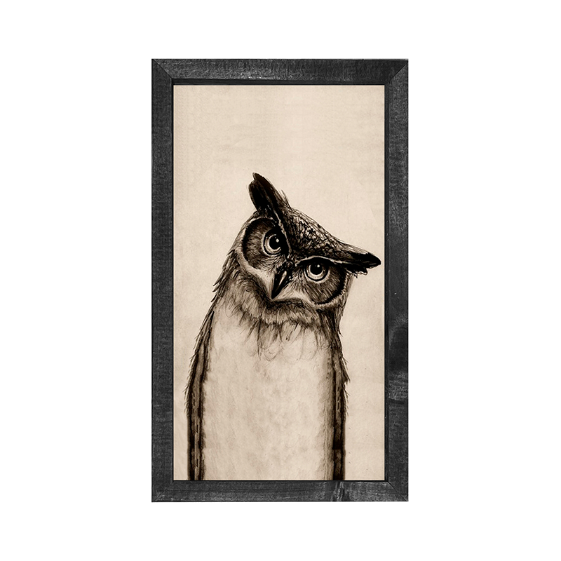 Owl Pen ink