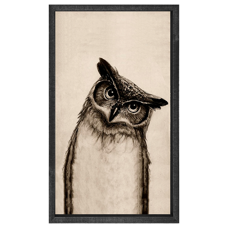 Owl Pen ink
