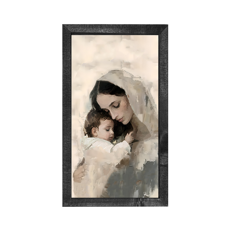 Mother Mary - Vertical Frame