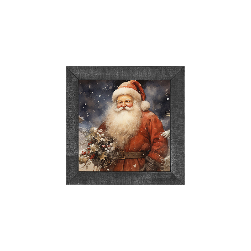 Winter night Santa