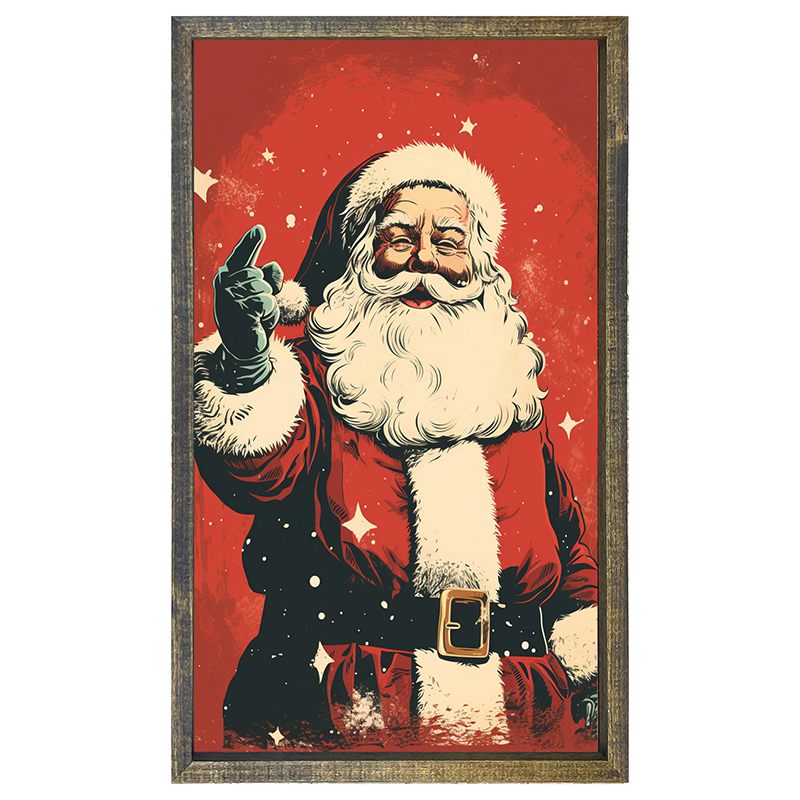 Santa illustration
