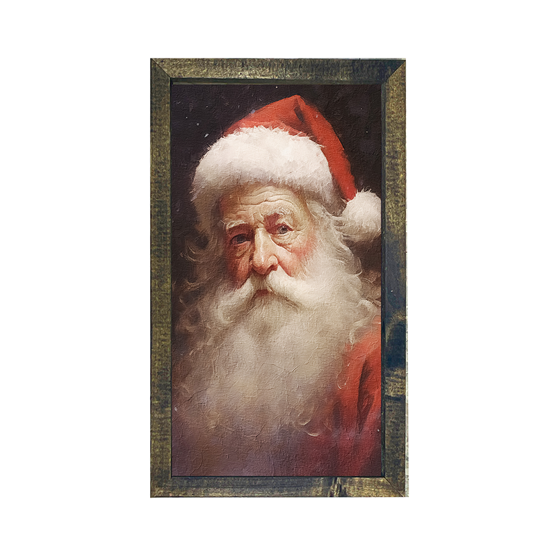 Santa portrait 6-Vertical frame