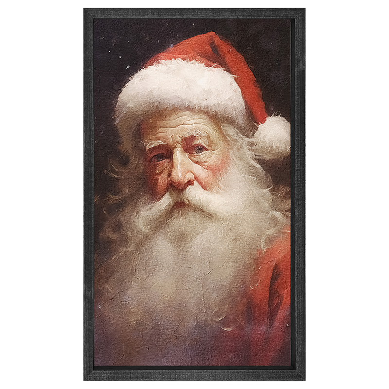 Santa portrait 6-Vertical frame