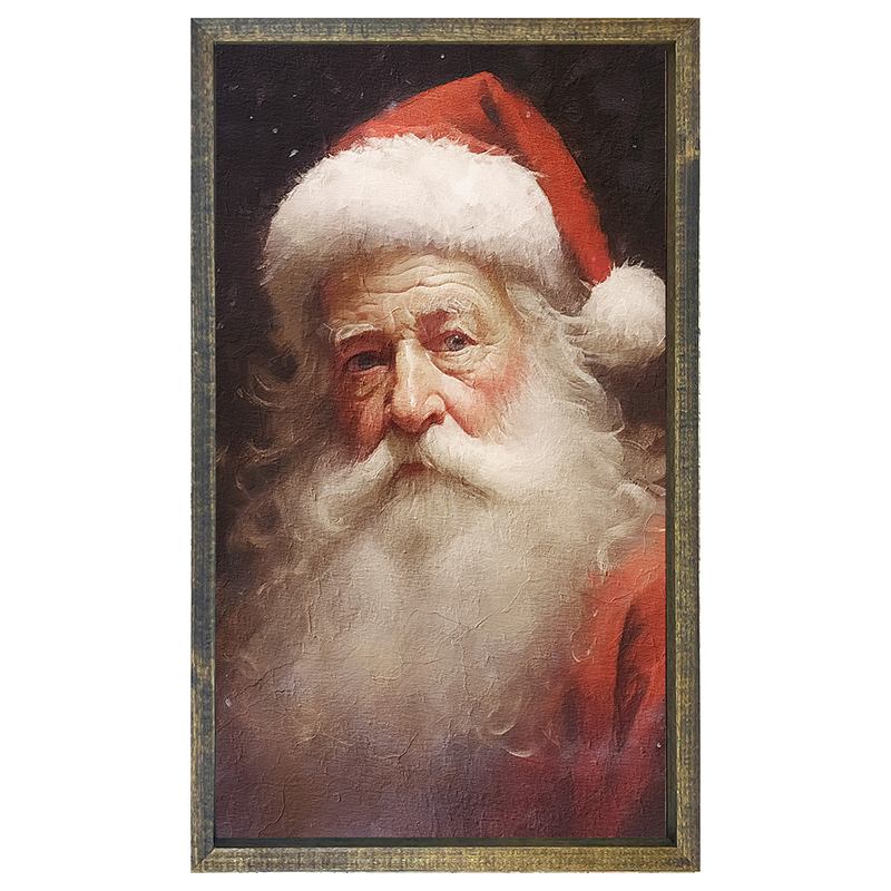 Santa portrait 6-Vertical frame