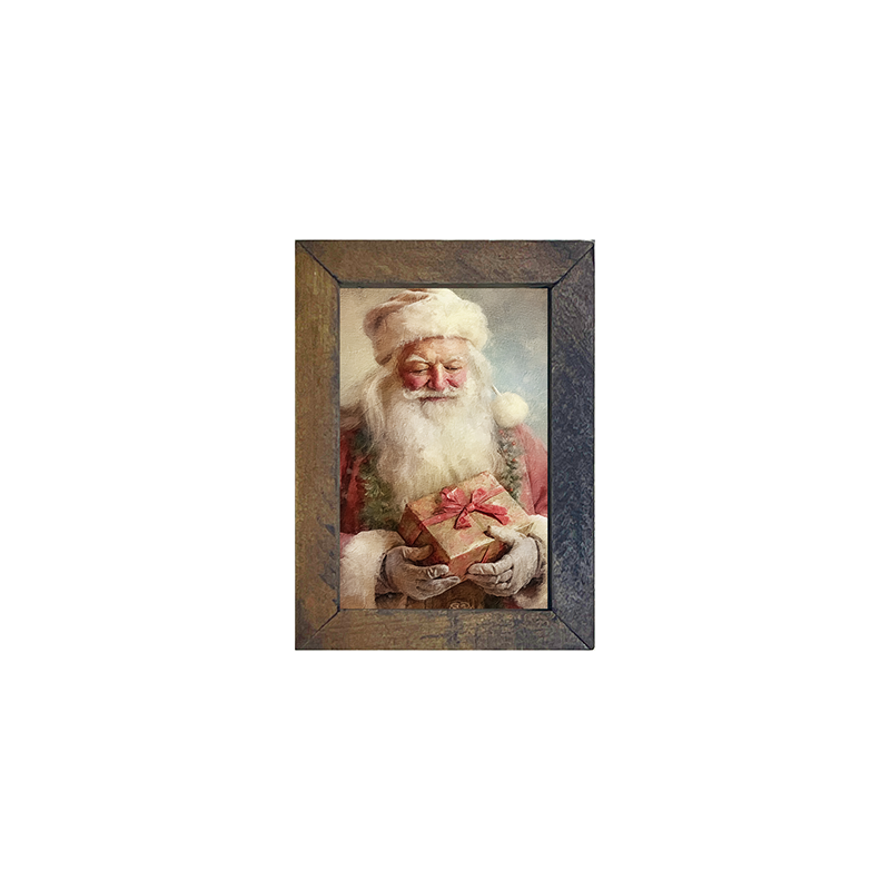 Old world Santa 4-Vertical frame