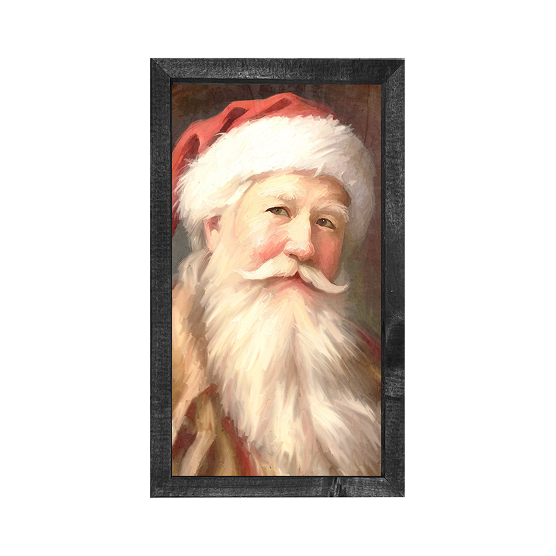 Santa portrait 13 - Vertical Frame