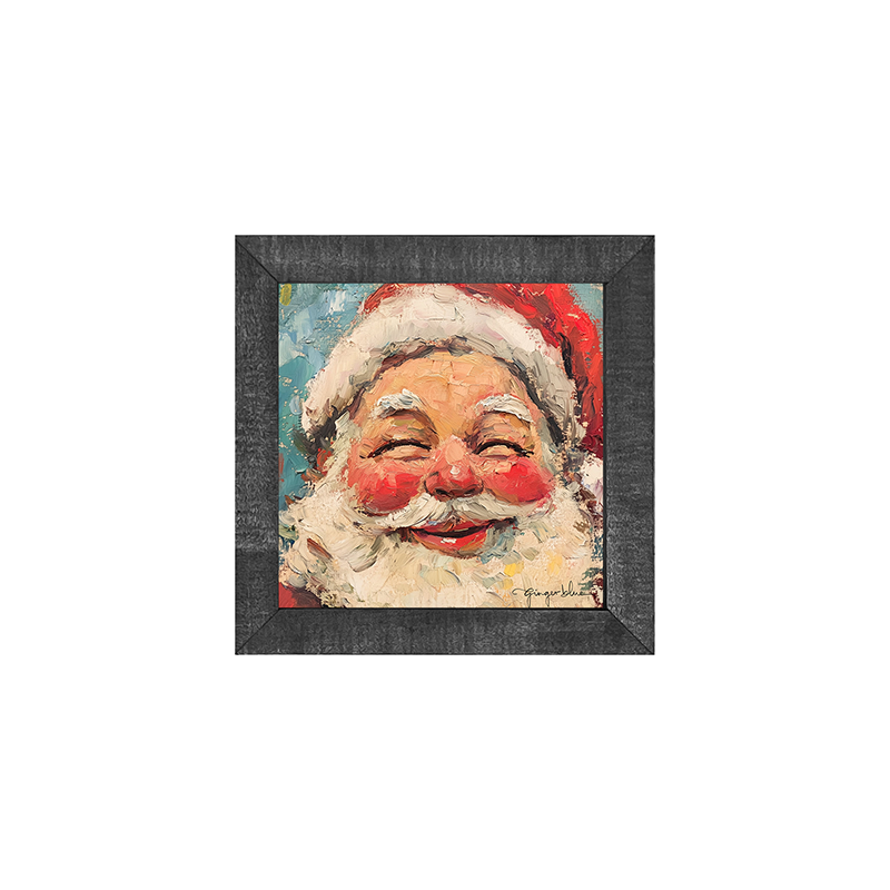 Santa with Rosey Cheeks