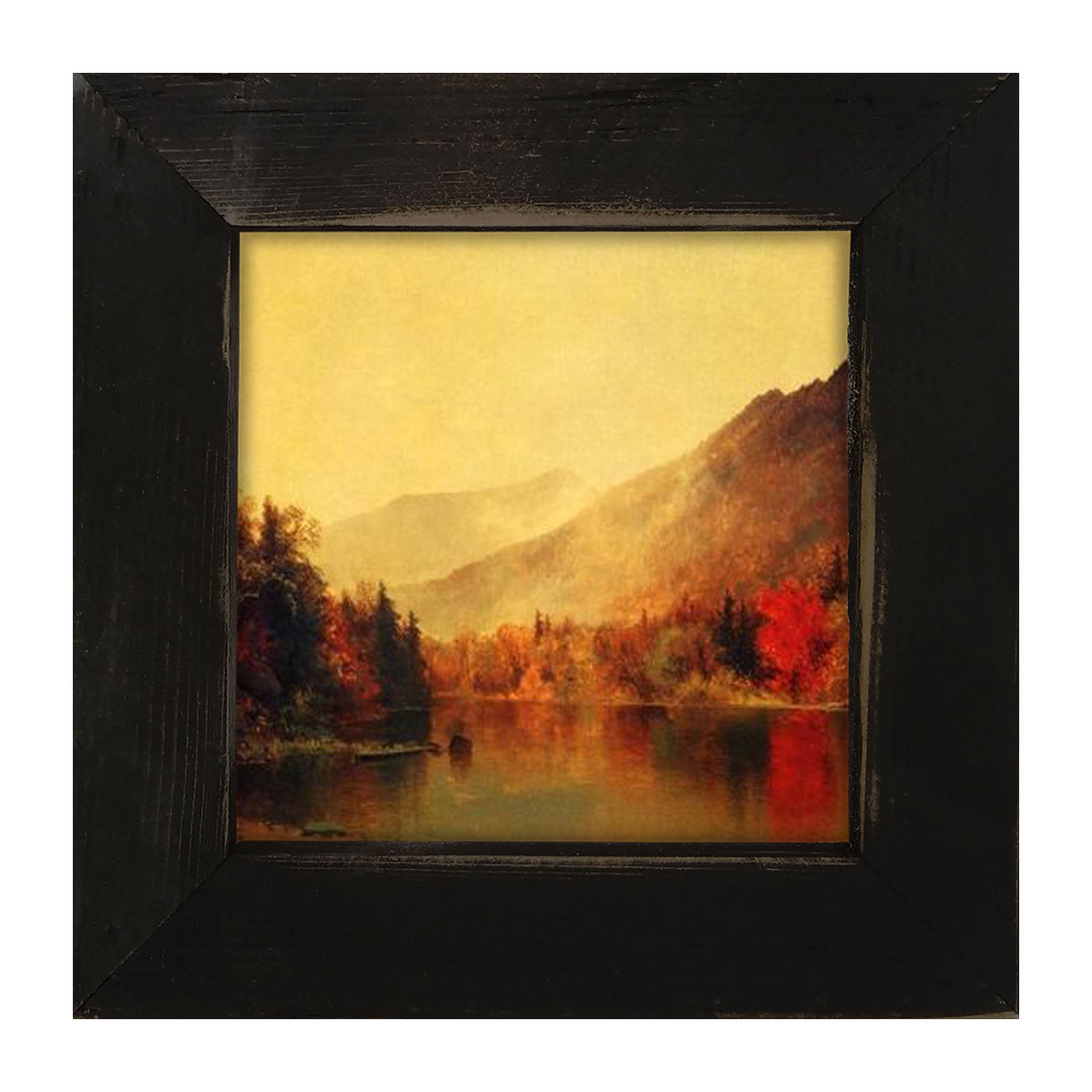 Autumn Lake - Framed art
