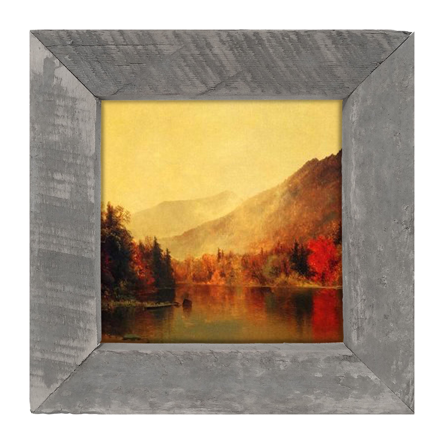 Autumn Lake - Framed art