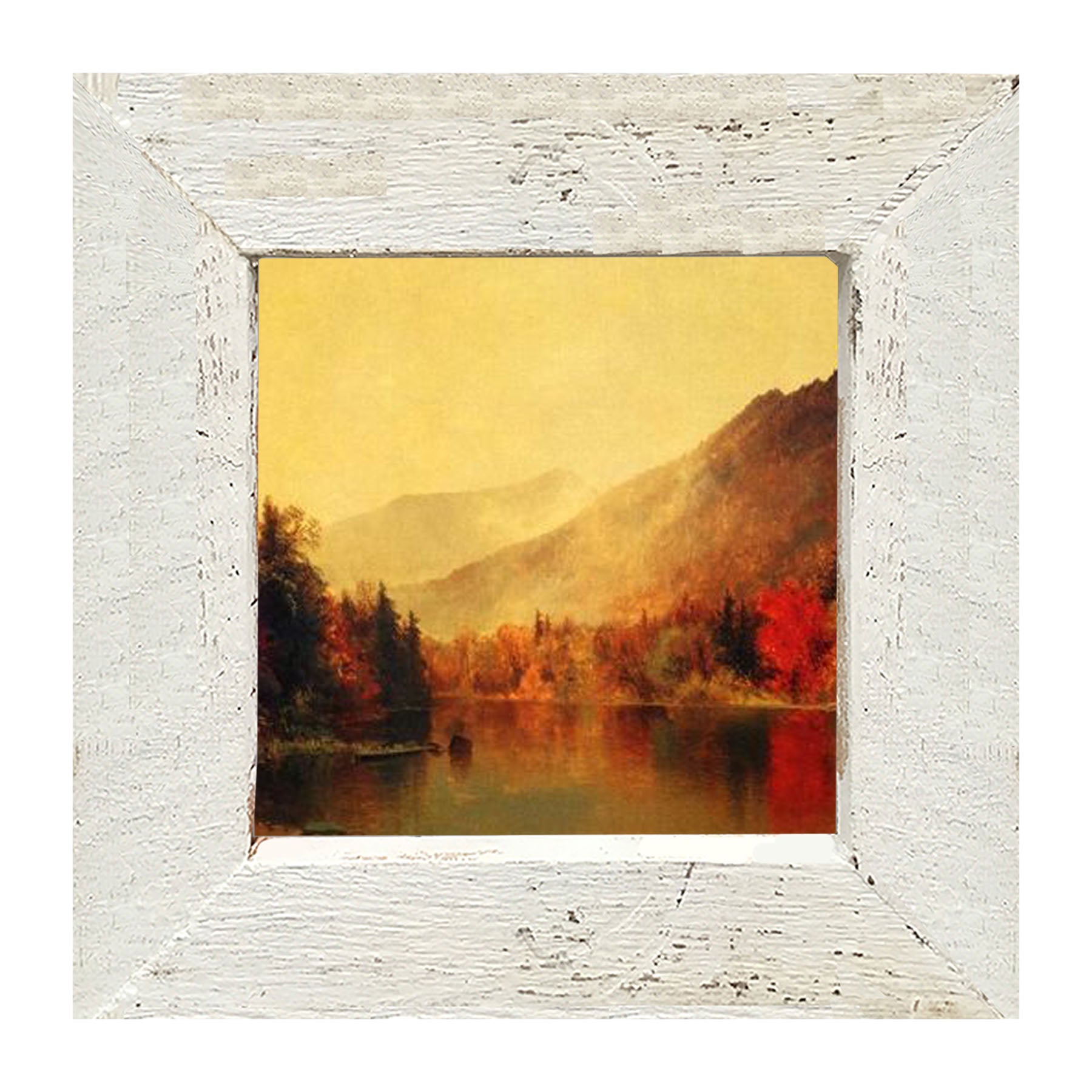 Autumn Lake - Framed art