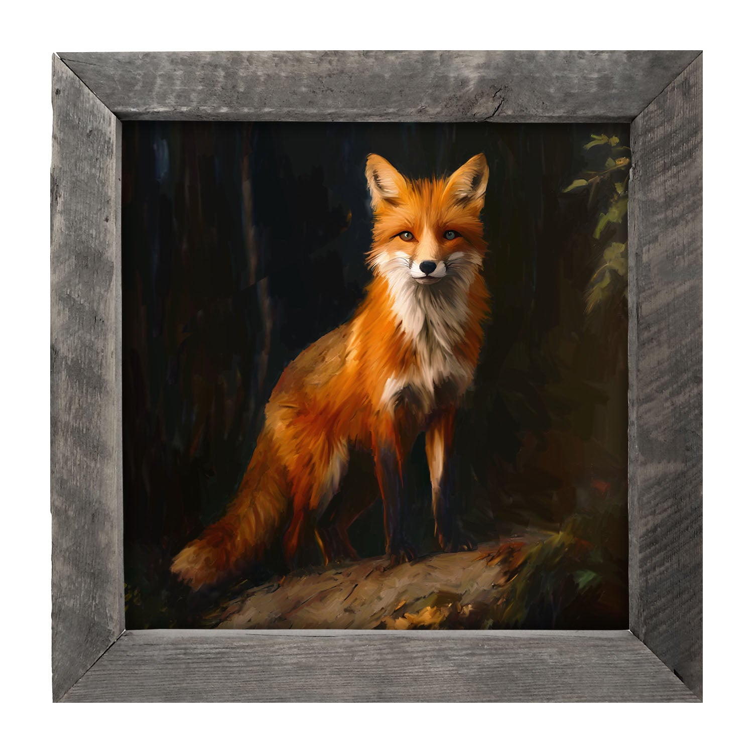Forest Fox - Framed Art