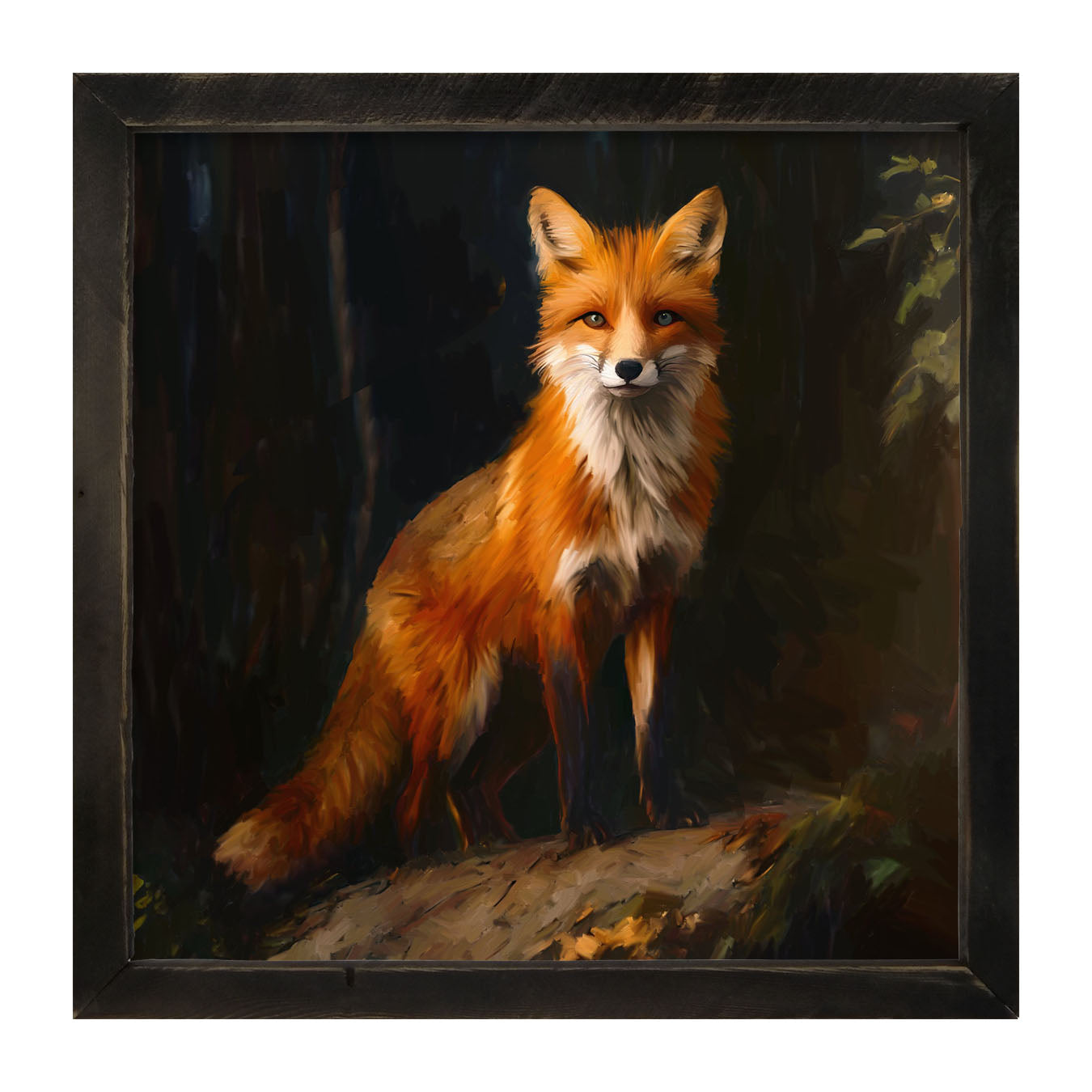 Forest Fox - Framed Art