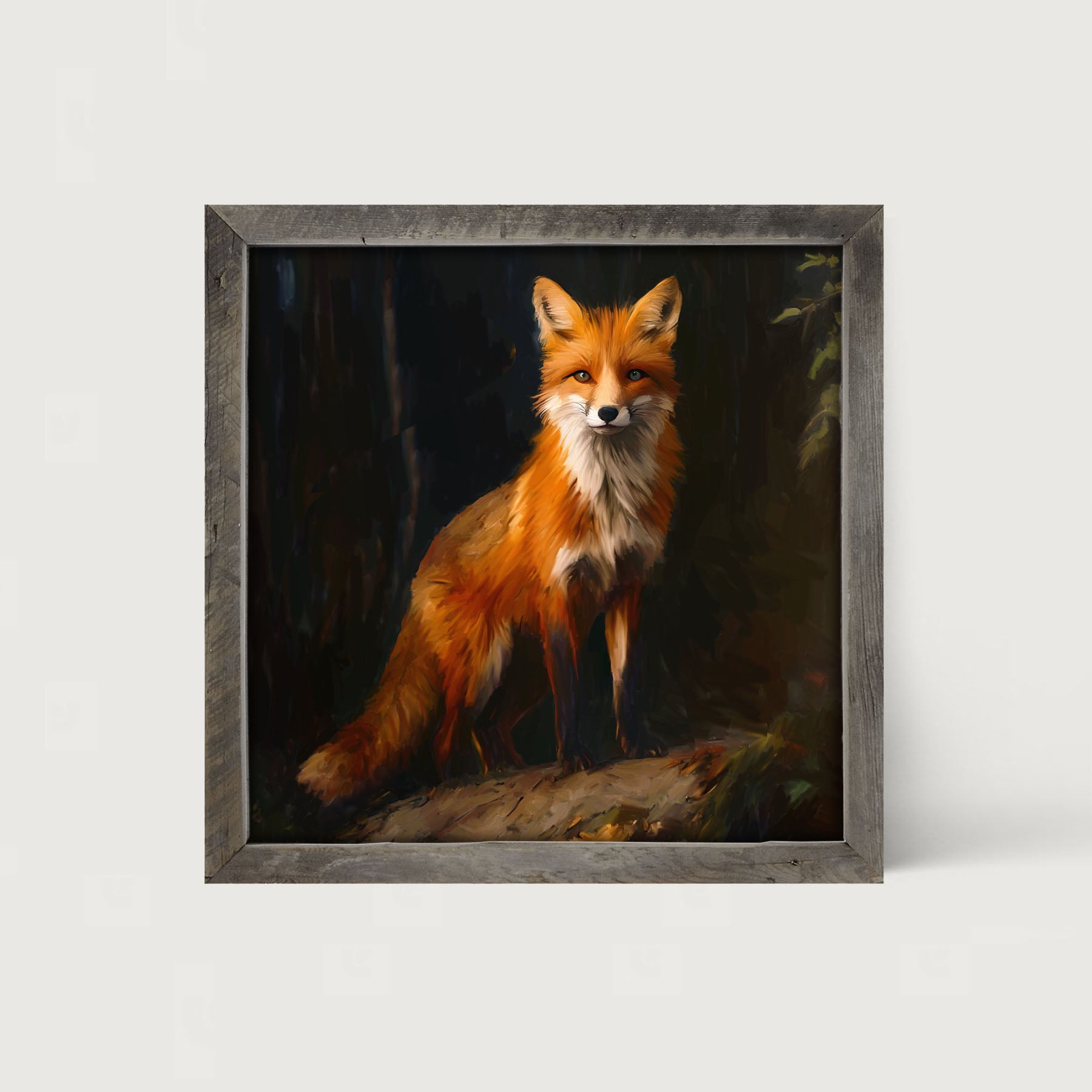 Forest Fox - Framed Art