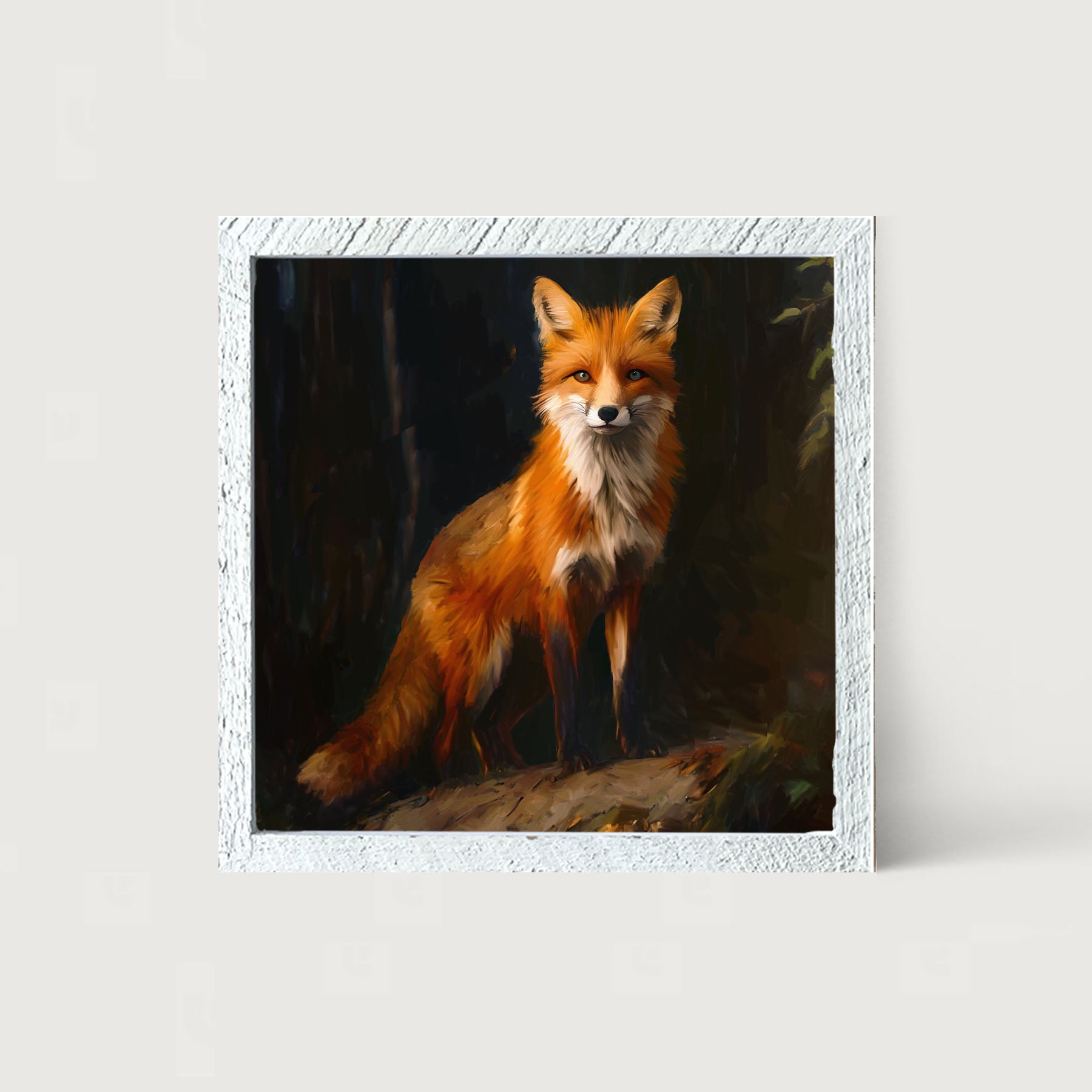Forest Fox - Framed Art