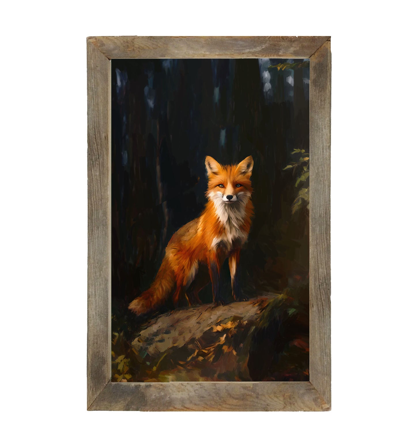 Forest Fox - Framed Art