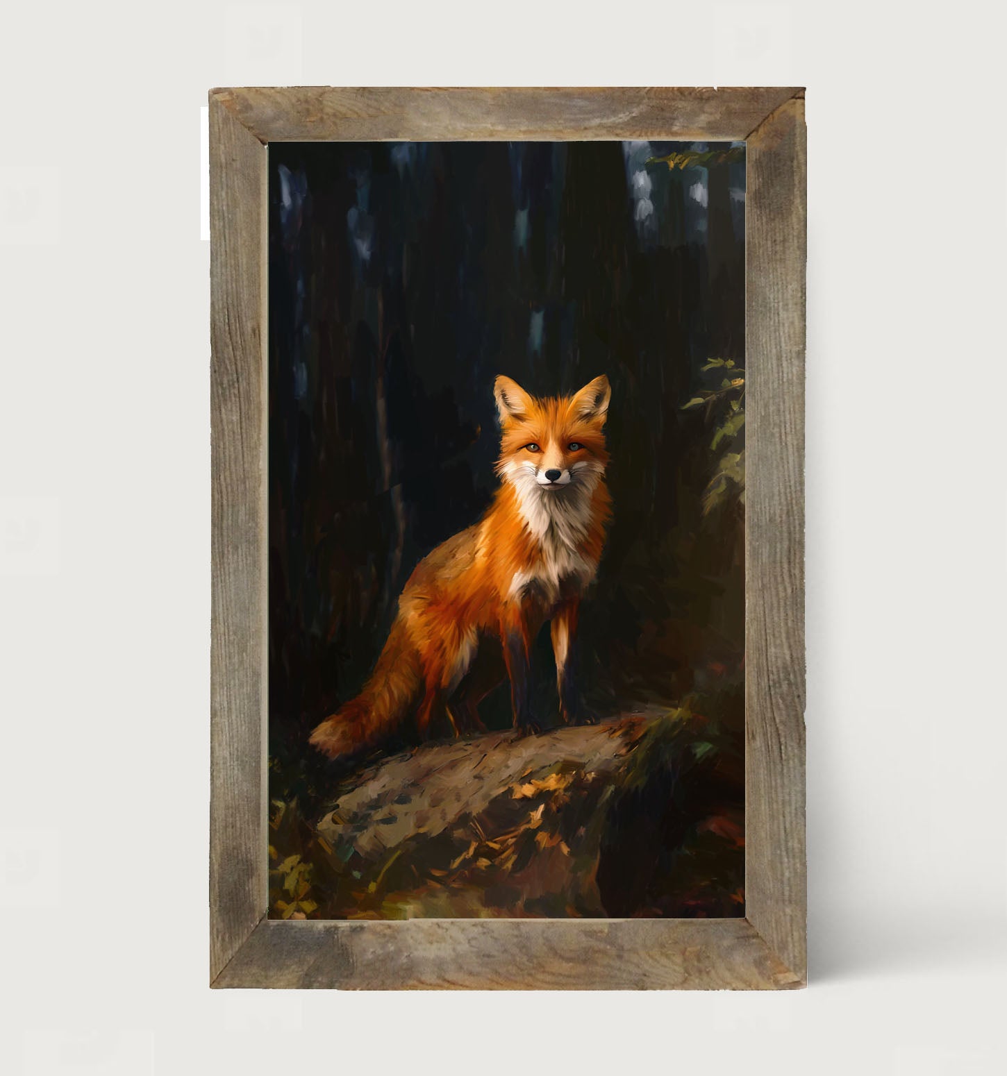 Forest Fox - Framed Art