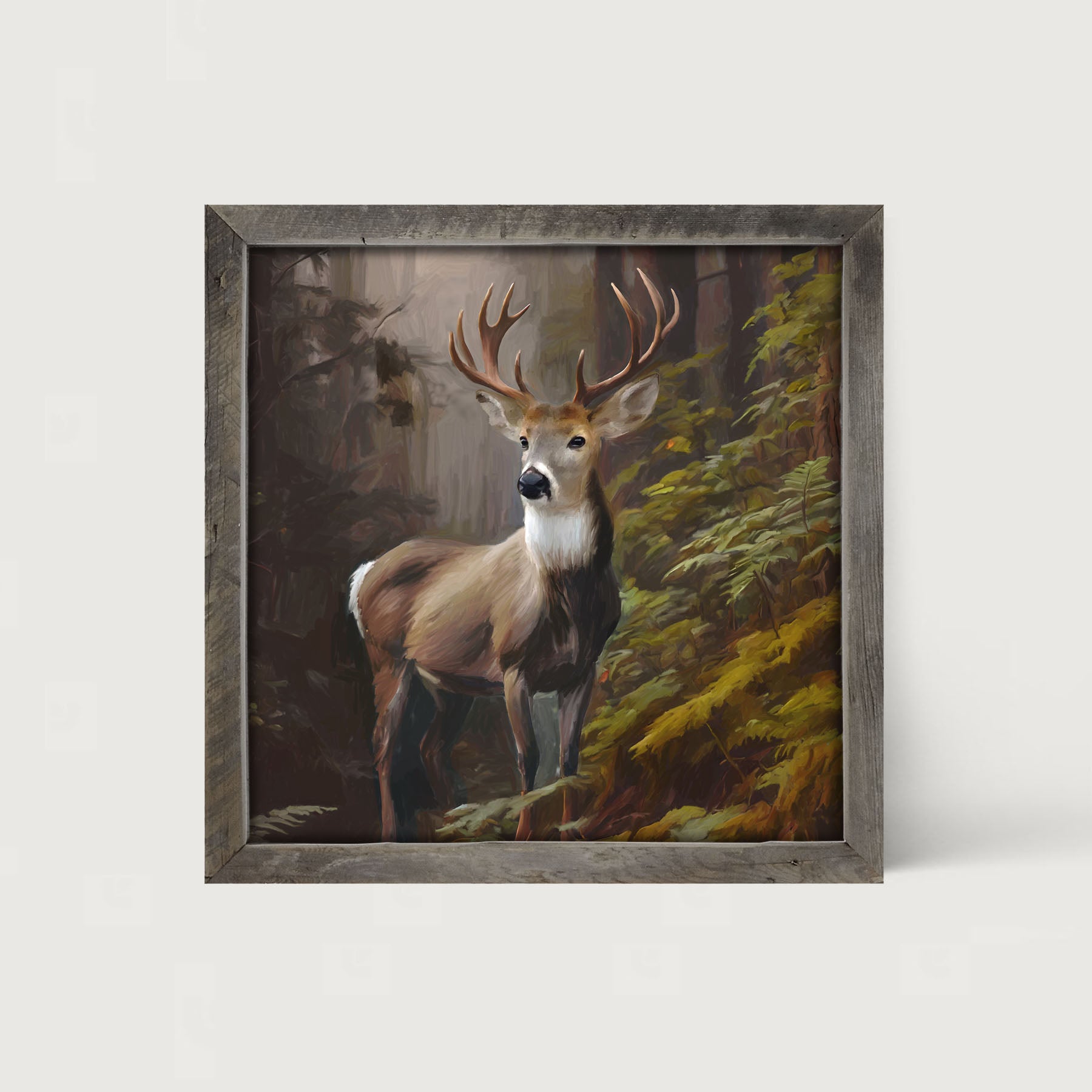 Majestic Buck - Framed Art