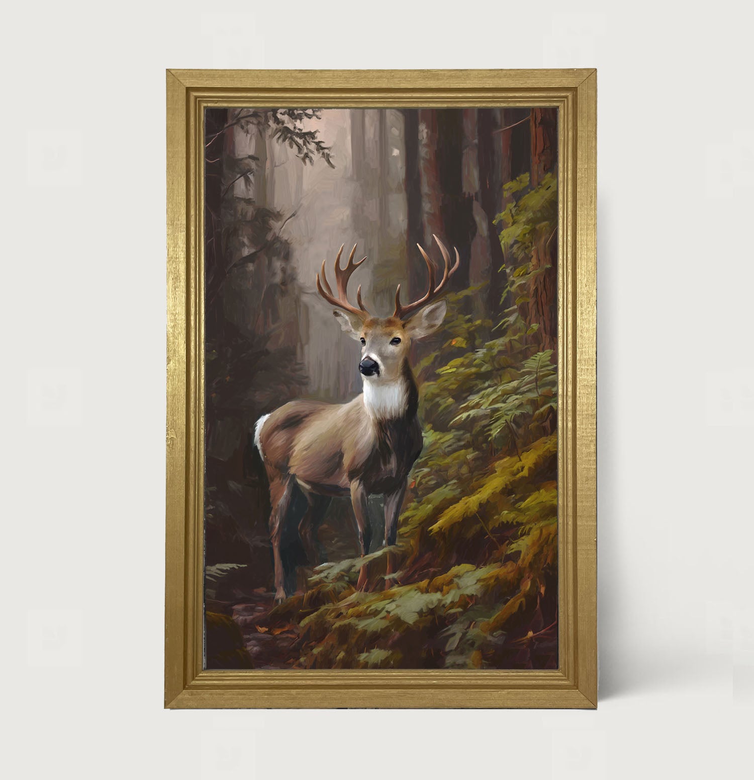 Majestic Buck - Framed Art