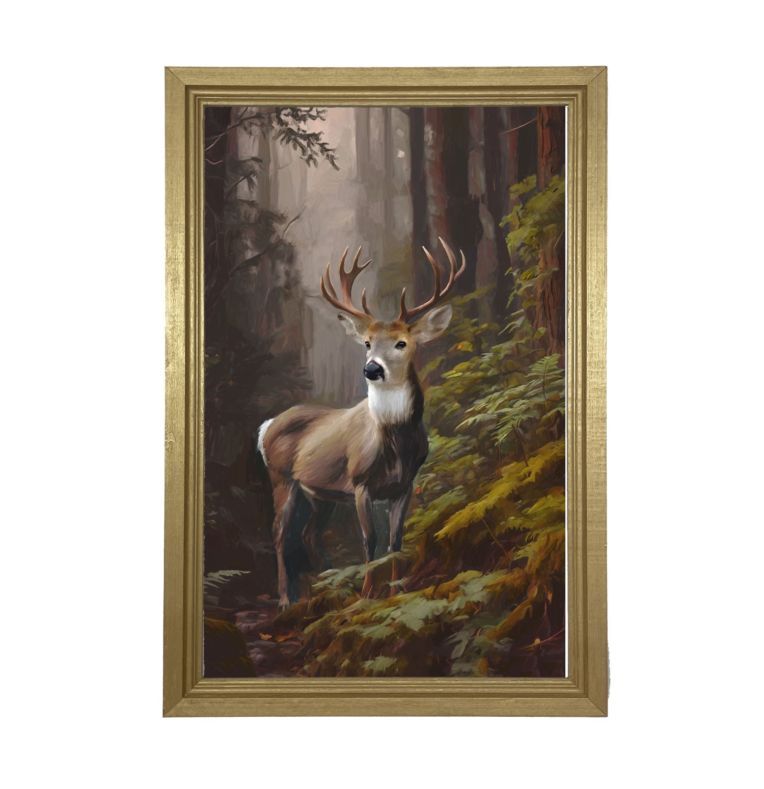 Majestic Buck - Framed Art