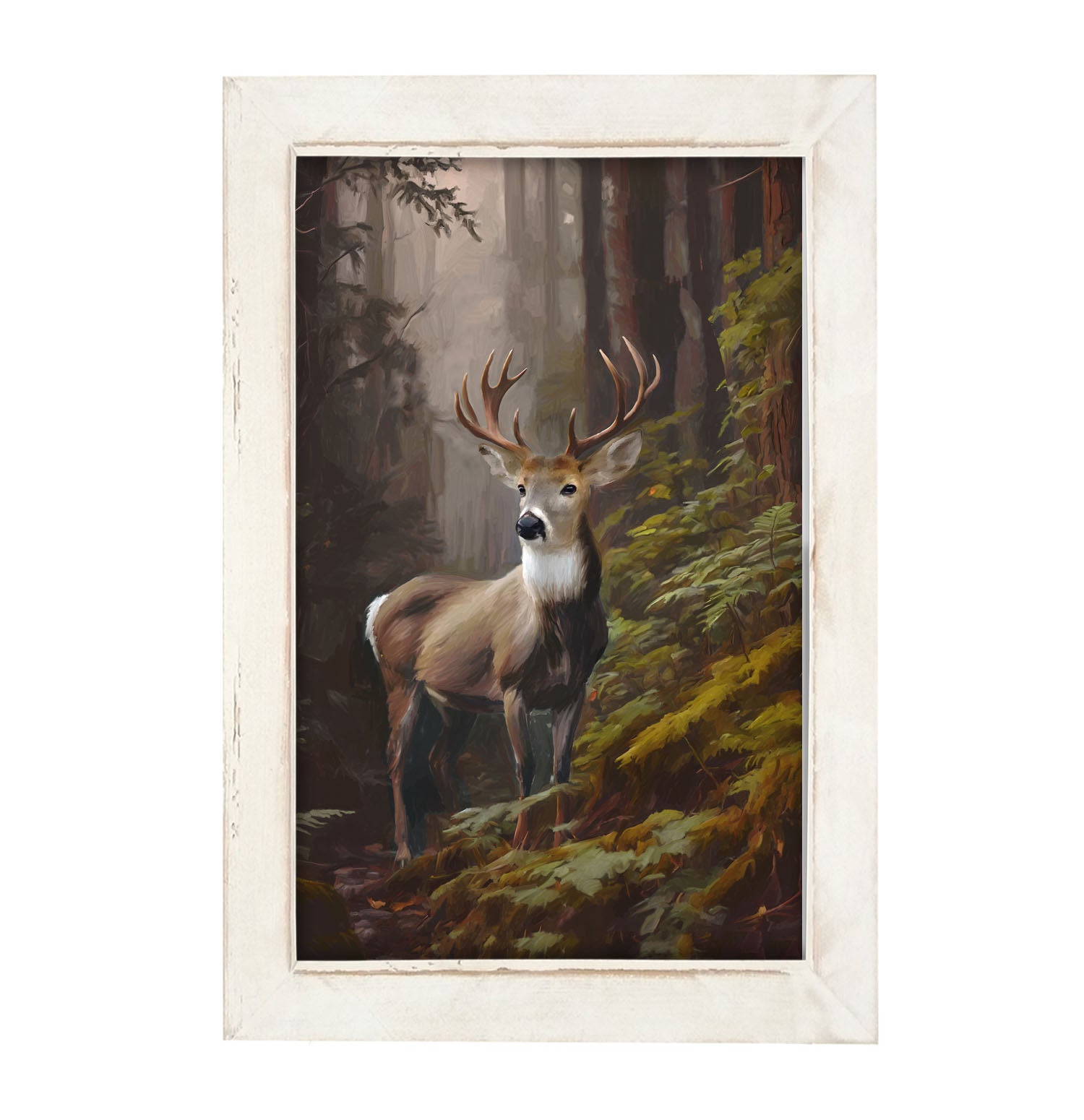 Majestic Buck - Framed Art