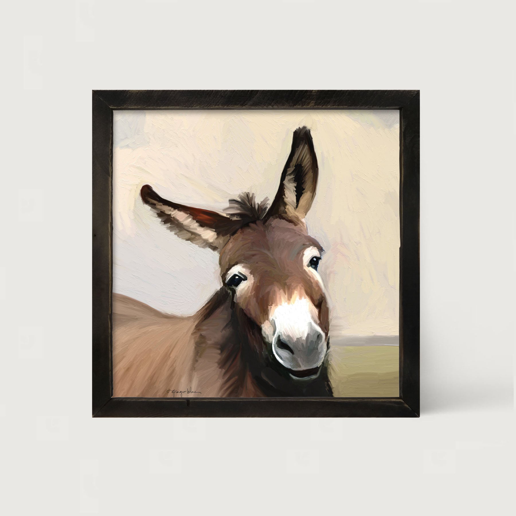 Portrait of a Donkey