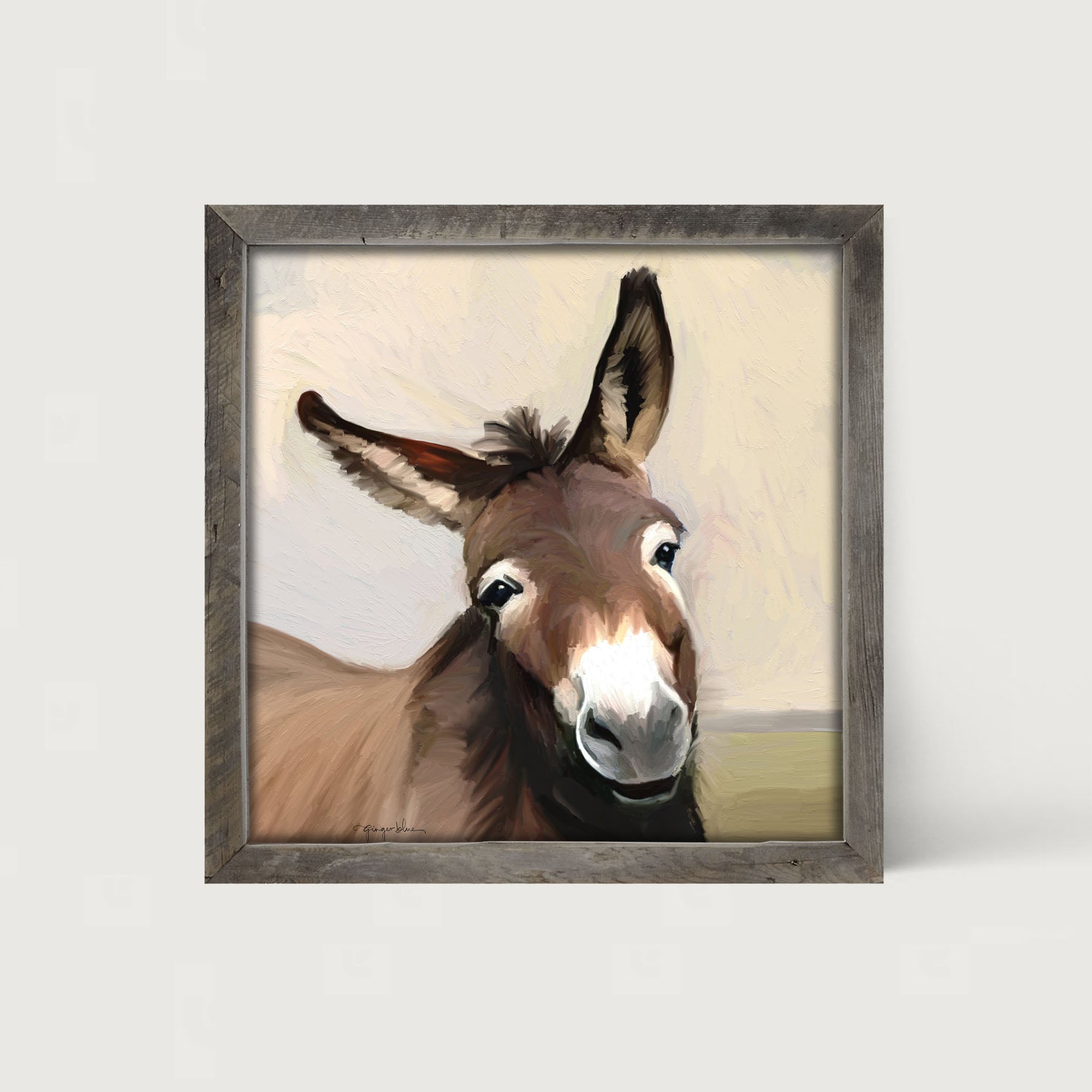 Portrait of a Donkey