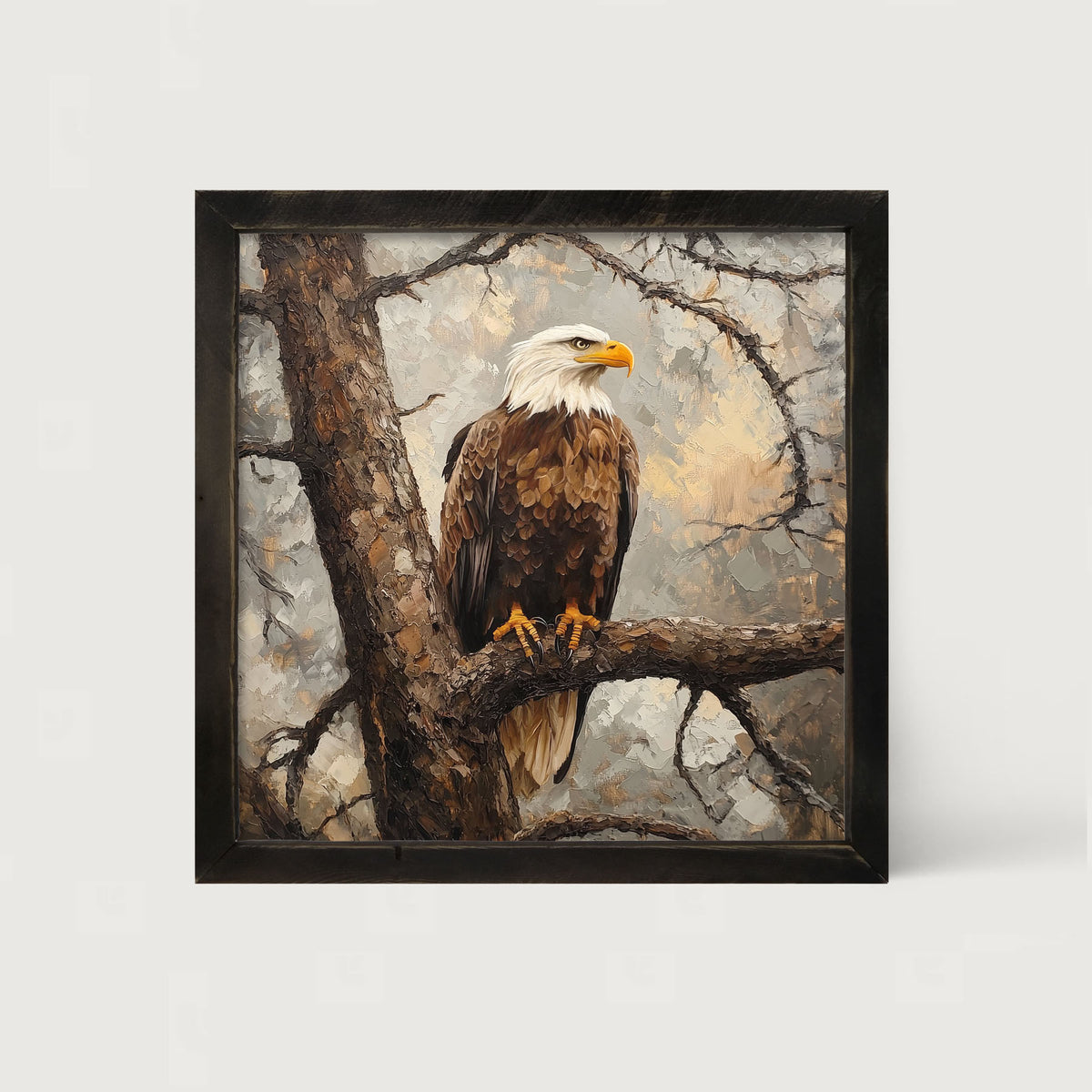 Perched Eagle