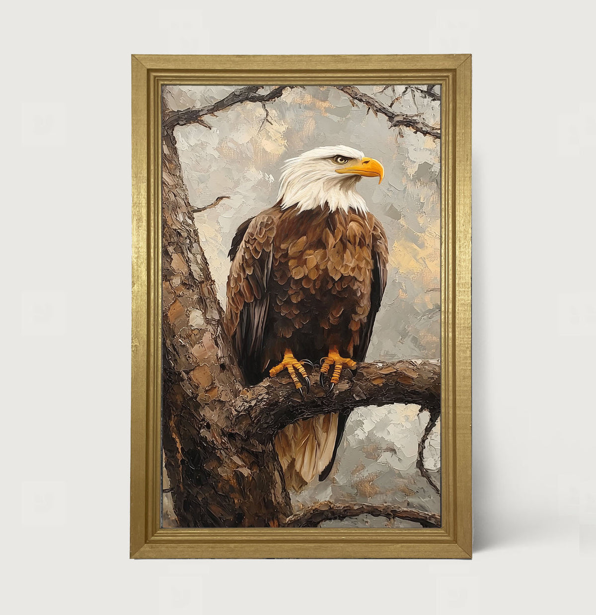 Perched Eagle