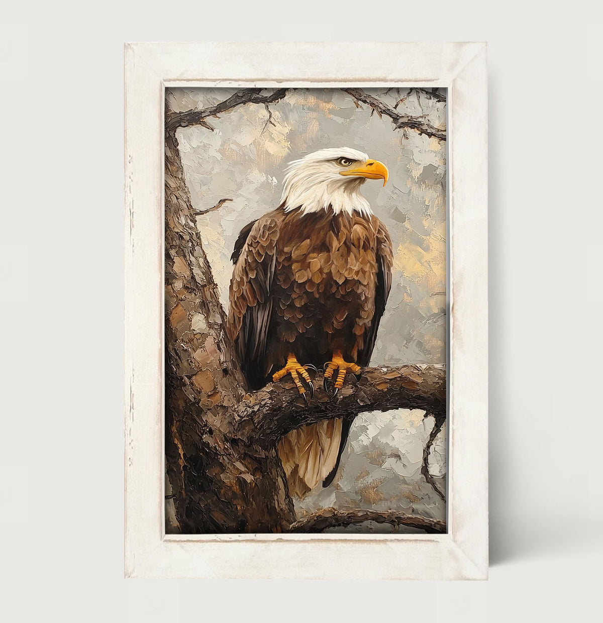 Perched Eagle