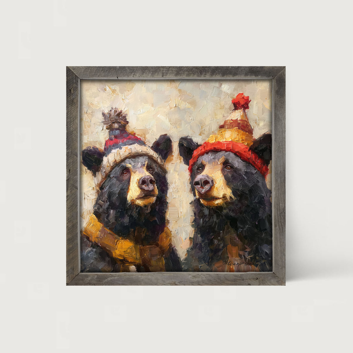 Scarf and Hat Bears