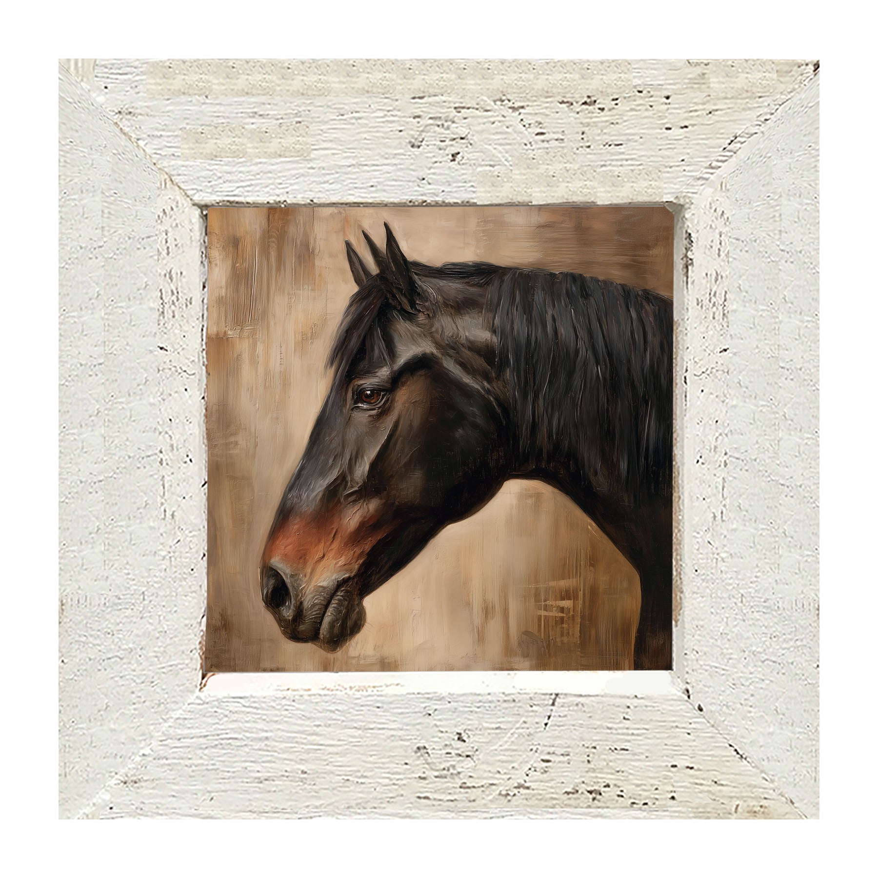 Peaceful Horse - Framed Art
