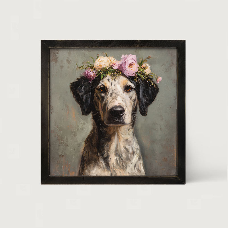 Spring Season Black-Eared Dog