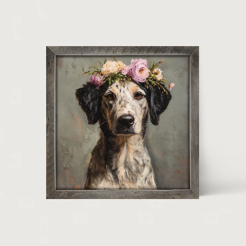 Spring Season Black-Eared Dog