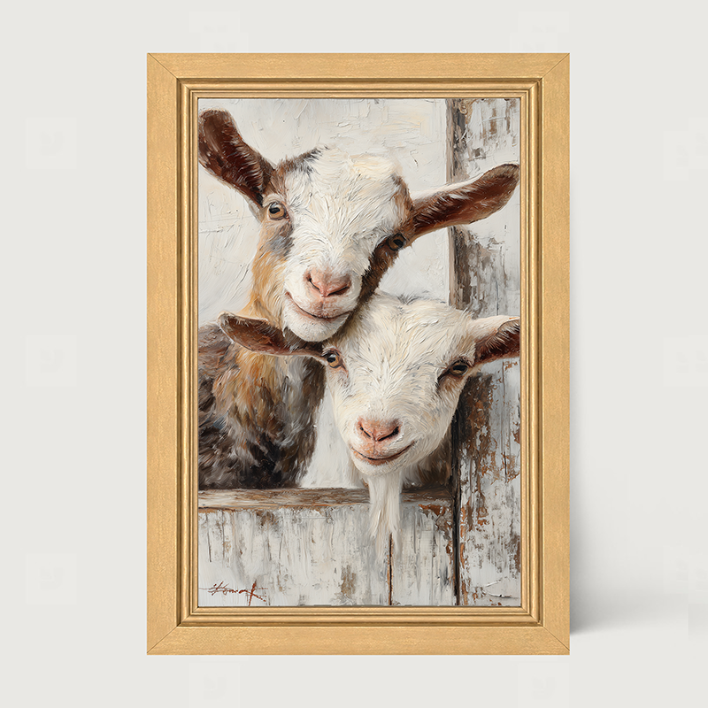 Animal Buddies - Curious Goats