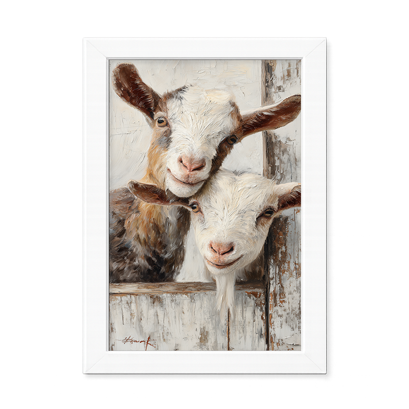 Animal Buddies - Curious Goats