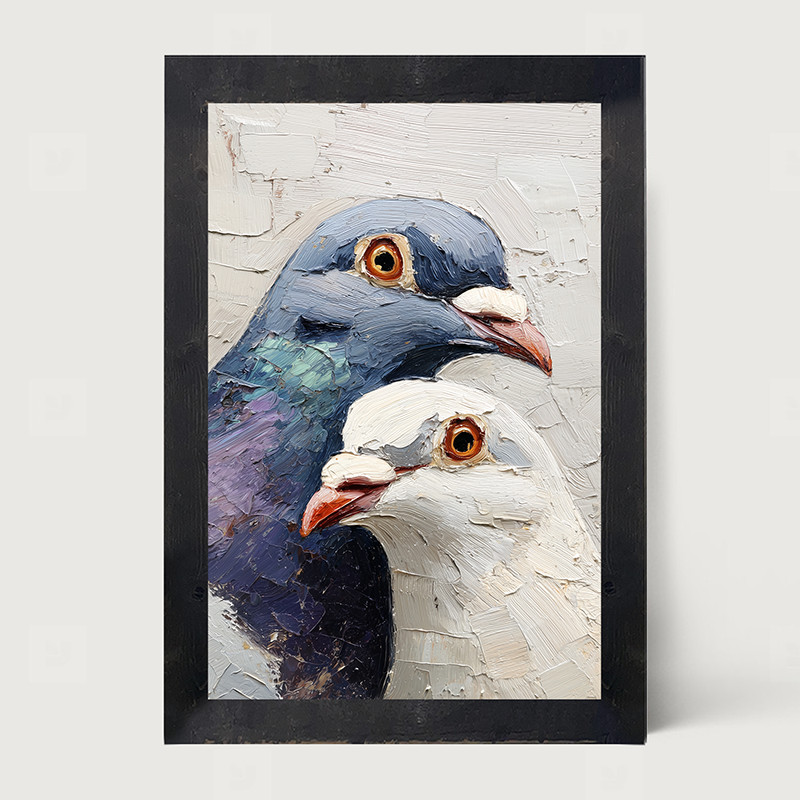 Animal Buddies - Curious Pigeons