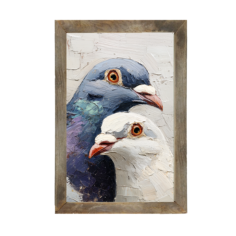Animal Buddies - Curious Pigeons