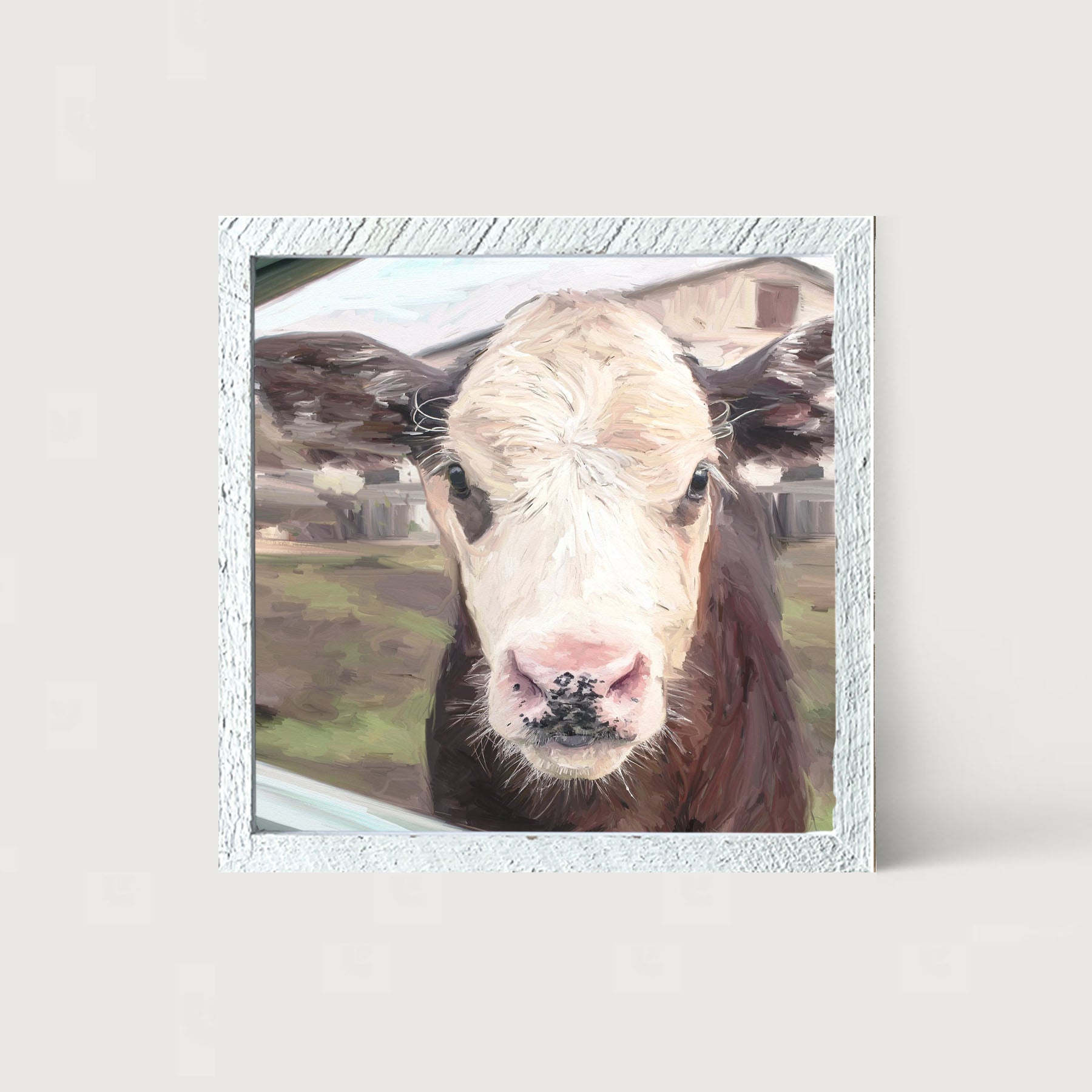 Calf - Framed art