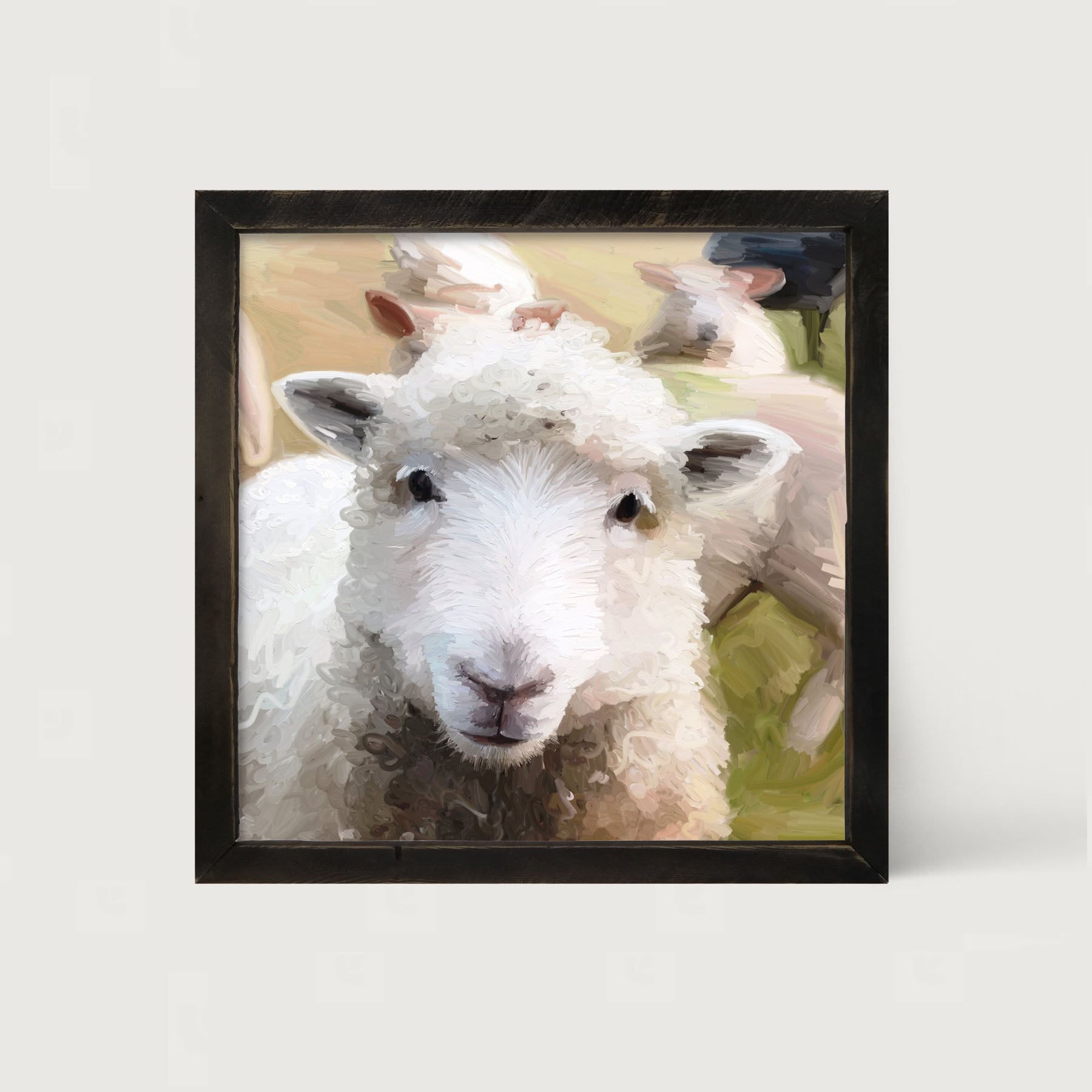Lamb - Framed art